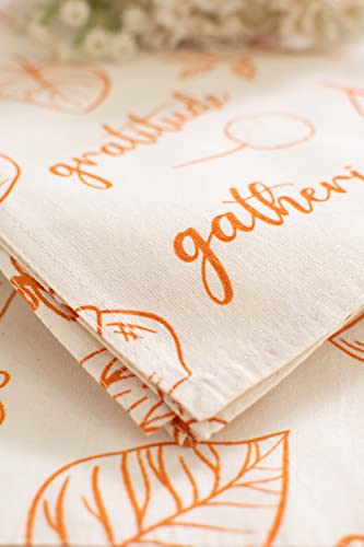 Servilletas de Tela Thanksgiving Pack de 6 20x20 pulg miniatura 4