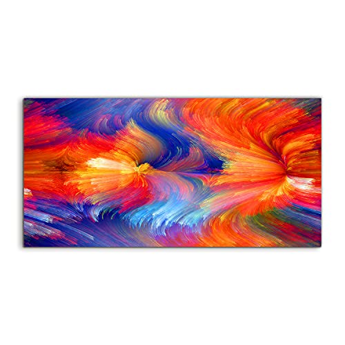 Image acrylique abstraction art 100x50cm pour sublimer l'ambiance de votre chambre
