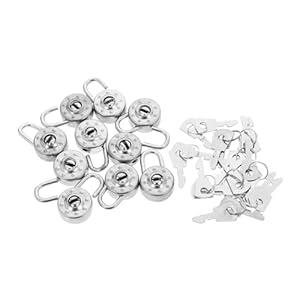 Solustre Mini Silver Padlock Set