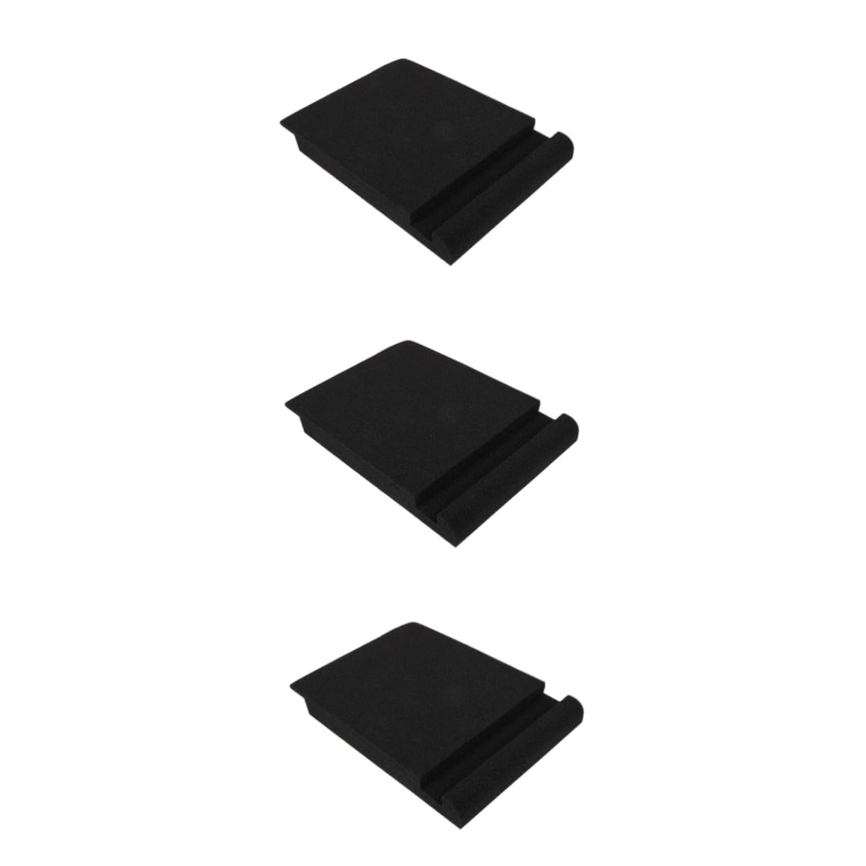 TOYANDONA 3piezas Paneles De Aislamiento Acústico para Monitores Almohadillas Antideslizantes De Sonido para Estudio y Grabación para Oficinas y Teatros