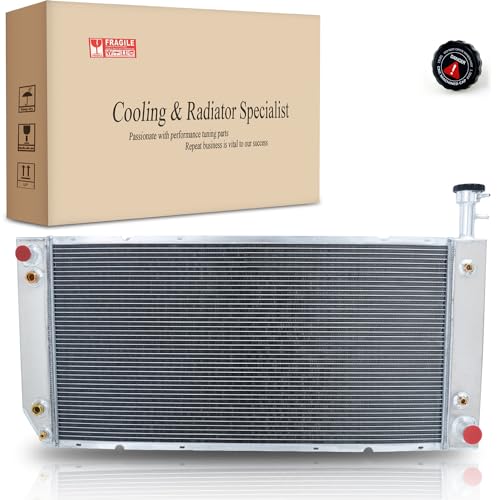 EGINCOOLER 3 Aluminum Core Radiator for 2004-2016 Chevy Express GMC