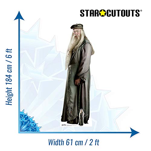 Silhouette Dumbledore en carton pour grand décor Harry Potter - 4