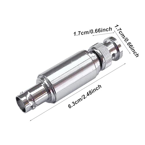 Atenuador fixo coaxial | Tipo de conector 2W CC para atenuador coaxial de 3,0 GHz - Conector atenuad