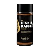 Hildegard Dinkel Kaffee | Köstlicher Instantkaffee Ohne Koffein | Kaffee-Alternative Aus Dinkel Und Zichorien | Traditionelle Rezeptur Nach Hildegard Von Bingen | Vegan | 100 ml