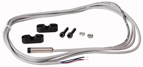Eaton 136243 Interrupteur de proximité inductif, 1S, SN = 1 mm, 3 l, 10-30 VDC, Npn, M6, Ltg. 2 m