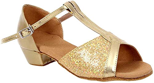 [GRATTY] �_���X�V���[�Y �L�b�Y �q�[����3.5cm T �X�g���b�v �Ќ��_���X ���e���V���[�Y �_���X�p�i ���e���_���X�V���[�Y �q�ǂ� �����p ���r�q�[�� �L���L���T���_�� �_���X�V���[�Y �T���T �V���[�Y �L�b�Y �V���[�Y ���̎q (�S�[���h