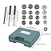 Valve Seat Reamer Grinding Wheel Set, Universal Repairing Cutter Valve Tool Kit With Box Fit Jialing 145 Jialing 125
