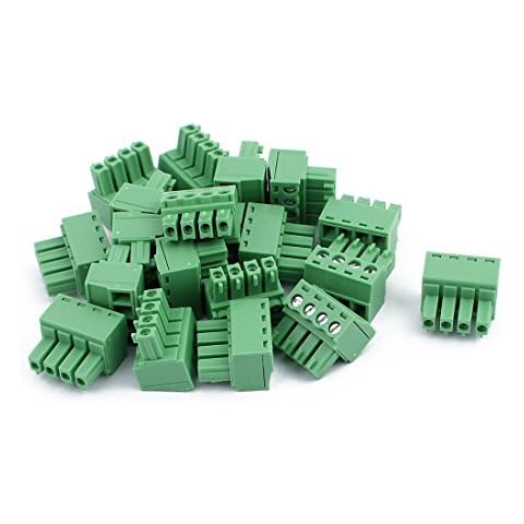 Sourcingmap 4-Pin PCB Screw Terminal Block Connector Cover