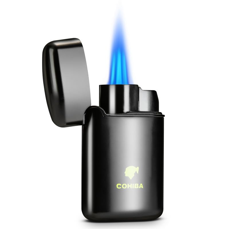 Encendedor antorcha para cigarros resistente al viento miniatura 6