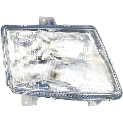Faro delantero derecho H4 H1 óptico halógeno compatible con furgoneta Mercedes VITO 1995-2003