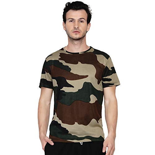 Image of Men's DRI FIT Sports Tshirt /SWEATPROOF /Anti Microbial /Extra Stretch /for Pickleball, Gym, Training, Badminton, Cricket, Tennis, Yoga, Golf (All Sports) All Colours & Sizes, Full & Half Sleeves
