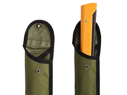 Agawa - Boreal24 Tripper Kit - 24 Inch Folding Bow Saw, 24" Rugged Cordura Sheath, Additional 24" Aggressive Blade (Black Frame - Yellow Handle) #TOP4