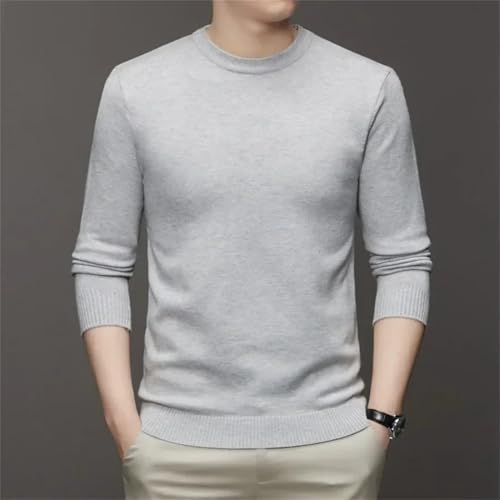 Long Sleeves Mens Wool Sweater Knit Pullover Slim Fit V Neck Lightweight Soft Jumper Top2