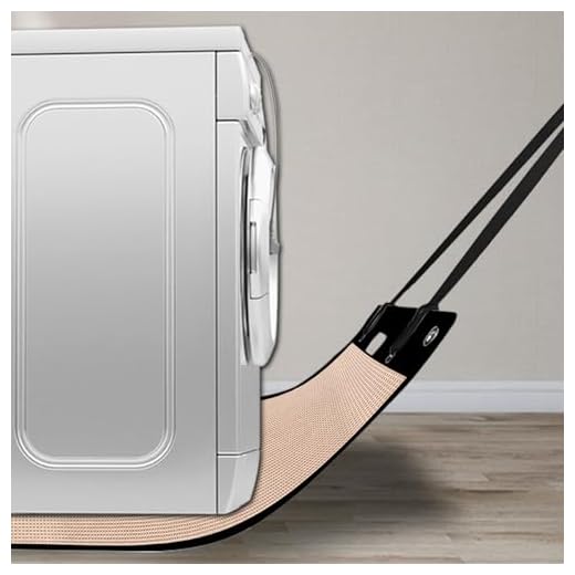 Oversized Appliance Slider with Straps