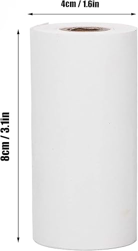 Miniatura 6 de Papel de recibo térmico 3.150x1.575 in Rollo de papel térmico 36.1 ft Impresión gruesa duradera para impresora térmica de recibos de 3.150 in