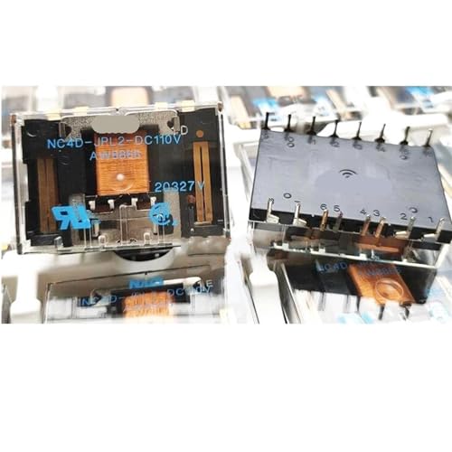 Relé NC4D-JPL2 110VDC elimina fallos de tensión continua en sistemas de control industrial 1 Uds