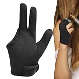 Guanti Per Styling Resistenti Al Calore - Guanti Con Bacchetta Arricciacapelli A 3 Dita, S...