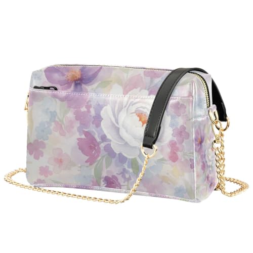 Sac à main pour femme avec motif fleurs fantaisie chic et élégant