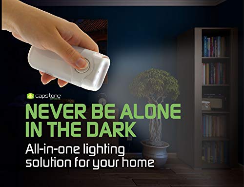 Capstone Lighting 3-in-1 6 LED Power Failure Light, Rechargeable Flashlight, and Plug in Night Light (Pack of 6) - Portable and Compact, Ideal for Use at Home and in Weather Emergencies