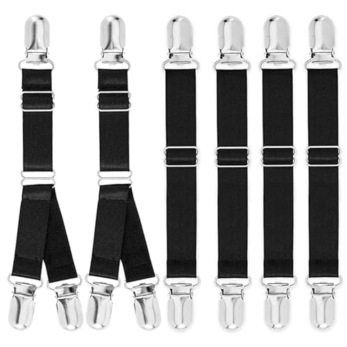 Leoparts Thigh Garter Belt Plus Size Y/I Style Unisex Elastic Adjustable Shirt Stays Holder Socks Fastener Suspender