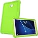 Produktbild TECHGEAR Schutzhülle für Samsung Galaxy Tab A 10,1 2016-2018 (T580 T585), [Kinderfreundlich] Silikon Soft Shell Anti-Rutsch-Shockproof verstärkte Ecken + Displayschutzfolie. - Grün