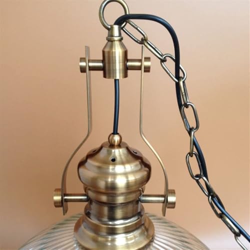 Lampe suspendue industrielle vintage pour éclairage îlot de cuisine - 7