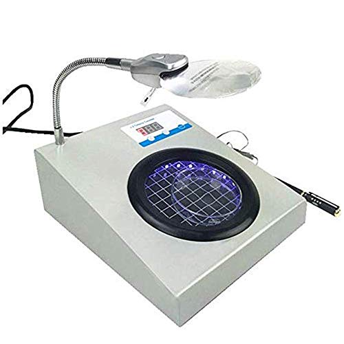 LeTkingok 110V Colony Counter Bacterial Tester- Counting Machine Lab Digital Display Bacterial Testing Device