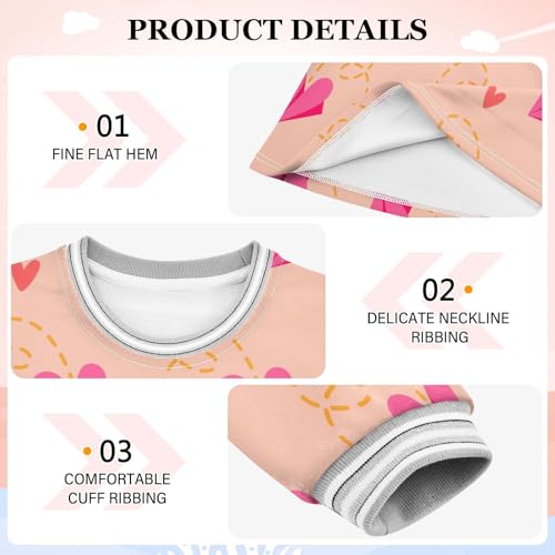 Paper Airplanest Girls Dresses Long Sleeve Sweatshirt Dress for Girls Winter Toddler Casual A Line Dresses Size 2-8T3