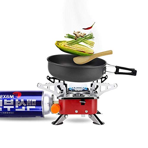 Image of Butane Gas Canister Portable Cartridge for Camping Stove, Gas Burner & Outdoor Cooking Universal Butane Refill Can for Picnic, Trekking, Hiking, BBQ & Emergency Use. (1 Refill)