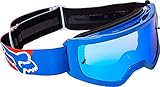 Fox Racing Men's Goggle (White/RED/Blue, One Size)