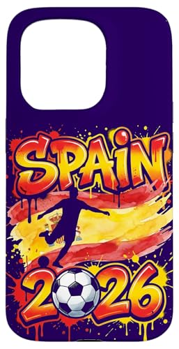 �X�y�C�� ESP 26 �t�@�� �J���t���y�C���g �X�v���b�V���t���b�O �X�}�z�P�[�X iPhone 15 Pro �p