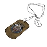 Unisex Label Halskette, leichtes Design bietet Ihnen bequemes Tragen.