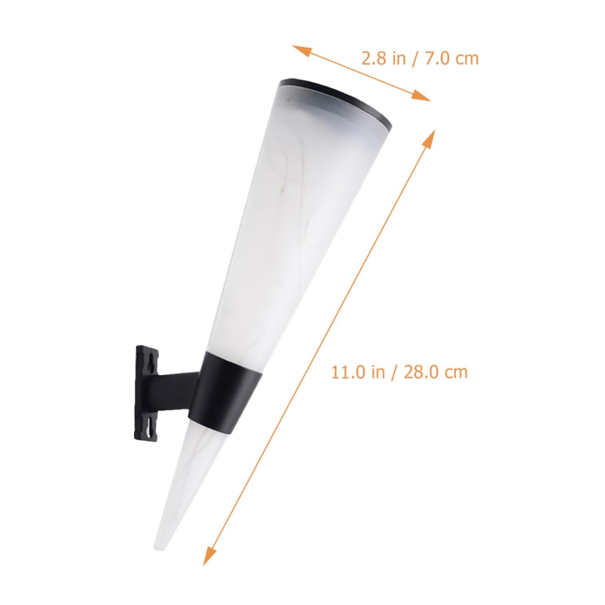 Kisangel Solar Wandleuchte Außen 2 Stück Ip65 aus Abs für Terrasse
