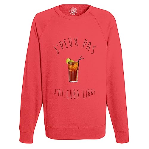 Sweat Homme J'Peux Pas J'Ai Cuba Libre : le cadeau qui donne le sourire