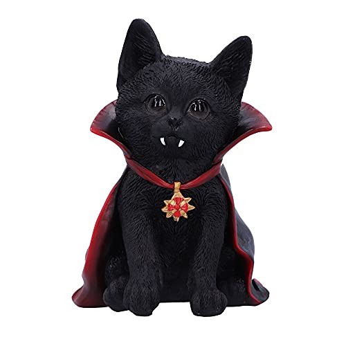 Nemesis Now Count Catula 15,5 cm, żywica syntetyczna, czarna