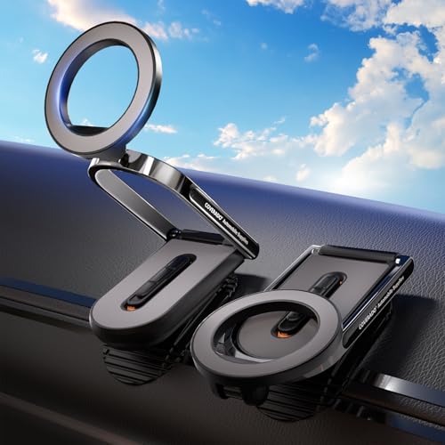 Image of Coverado for Magsafe Car Mount, Magnetic Car Phone Holder, 360 Rotation Strong Magnet Car Phone Mount Dash Cell Phone Holders for Your Car, Car Accessories for iPhone 17 /16 /15 /14 /13 /12
