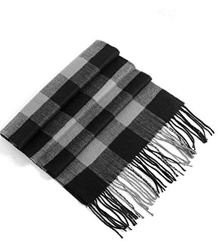 Rdylymx 43528-1445 Men'S Scarves Scarf Classic Arrival Winter Plaid Scarf Tassel Edge Soft Warm Scarf 72 Inch × 13" thumb #4