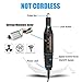 AxPower Electric Micro Engraver Pen Mini DIY Vibro Engraving Tool Kit for Glass Ceramic Plastic Wood Jewelry with Scriber Etcher 30 Bits and 6 Polishing Head and 16 Stencils