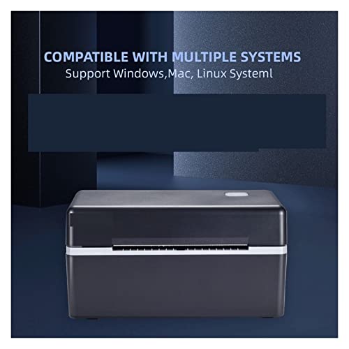 Image of 4 Inch Shipping Label Barcode Printer 26mm to 118mm Thermal Printer USB Port Printer Support