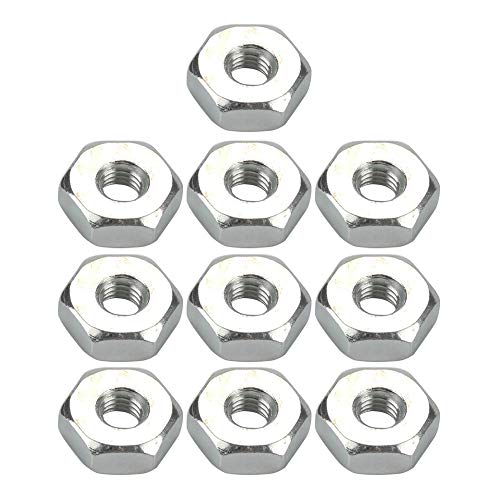Wellsking 10pcs Sprocket Cover Bar Nuts for Stihl Chainsaw MS290 MS360 025 036