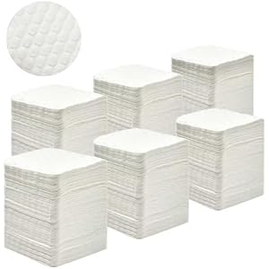 1000PCS Lint Free Nail Wipes- Wavy Pattern Nail Polish Remover Pads- Lint Free Wipes for Nail Polish, Eyelash Extensions, Nail Art- Prep Wipes for Manicure and Pedicure