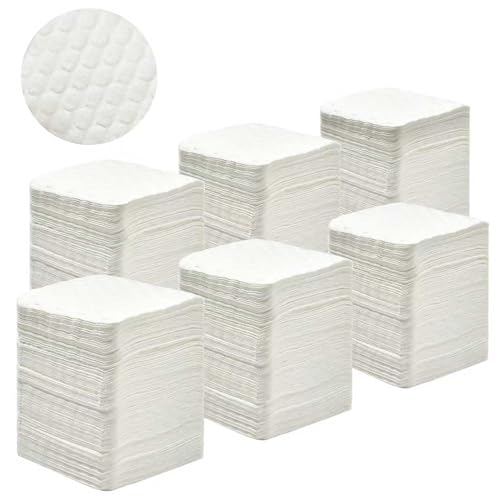 1000PCS Lint Free Nail Wipes- Wavy Pattern Nail Polish Remover Pads- Lint Free Wipes for Nail Polish, Eyelash Extensions, Nail Art- Prep Wipes for Manicure and Pedicure