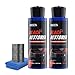 WEICA BlackBoost Black Restorer - for Car Interior Dash, Exterior Trim, Bumpers & More on Plastic, Rubber, Vinyl | Deep Penetrating Formula, UV Protection