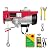 Happybuy 880 lbs Electric Hoist, 850W 110V Steel Wire Winch with Wireless Remote, 40ft Single Cable Lift, Pure Copper Motor, for Garage, Warehouse, Factory Use