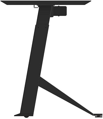 YDesk Height Adjustable Desk - Electric Frame - Height 70-115 cm - Width 110-160 cm - Black - Memory Function