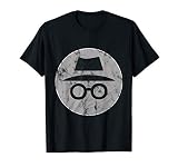 Lustiger Anonymer Computer Nerd im Private Modus T-Shirt