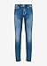 Armani Exchange Men's J13 Slim Fit Comfort Fabric Stretch Denim, Medium Indigo, 38W x 32L Long