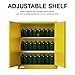 BUTISOW Flammable Storage Cabinet, Steel 30 Gal Safety Cabinet with 1 Adjustable Shelf, 2 Manual Closing Doors for Commercial, Industrial and Home Use