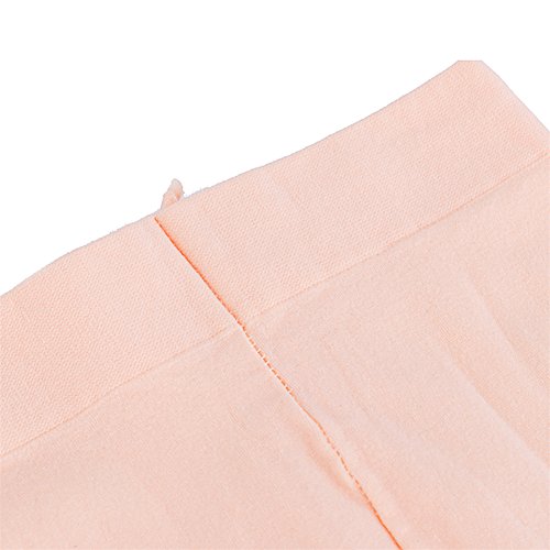 whyme Pack of 3 Kids Girls Baby Ballet Dance Tights Soft Microfiber Footed Velvet Stockings Pantyhose Tights S(black white peach 1-3T)4