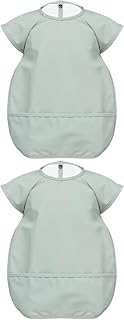 Toyvian Babadores Para Bebês 2 Peças Babadores Para Bebês Babadores Para Alimentação De Bebês Meninas Babadores Para Alimentação De Bebês Aventais Infantis Para Meninos Aventais